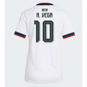 Mexiko Alexis Vega #10 Bortatröja Dam VM 2026 Kortärmad